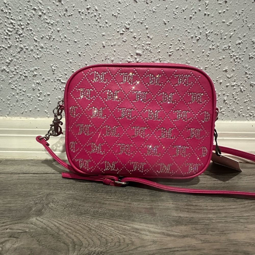 NWT Juicy Couture Crystal Crush Camera Crossbody